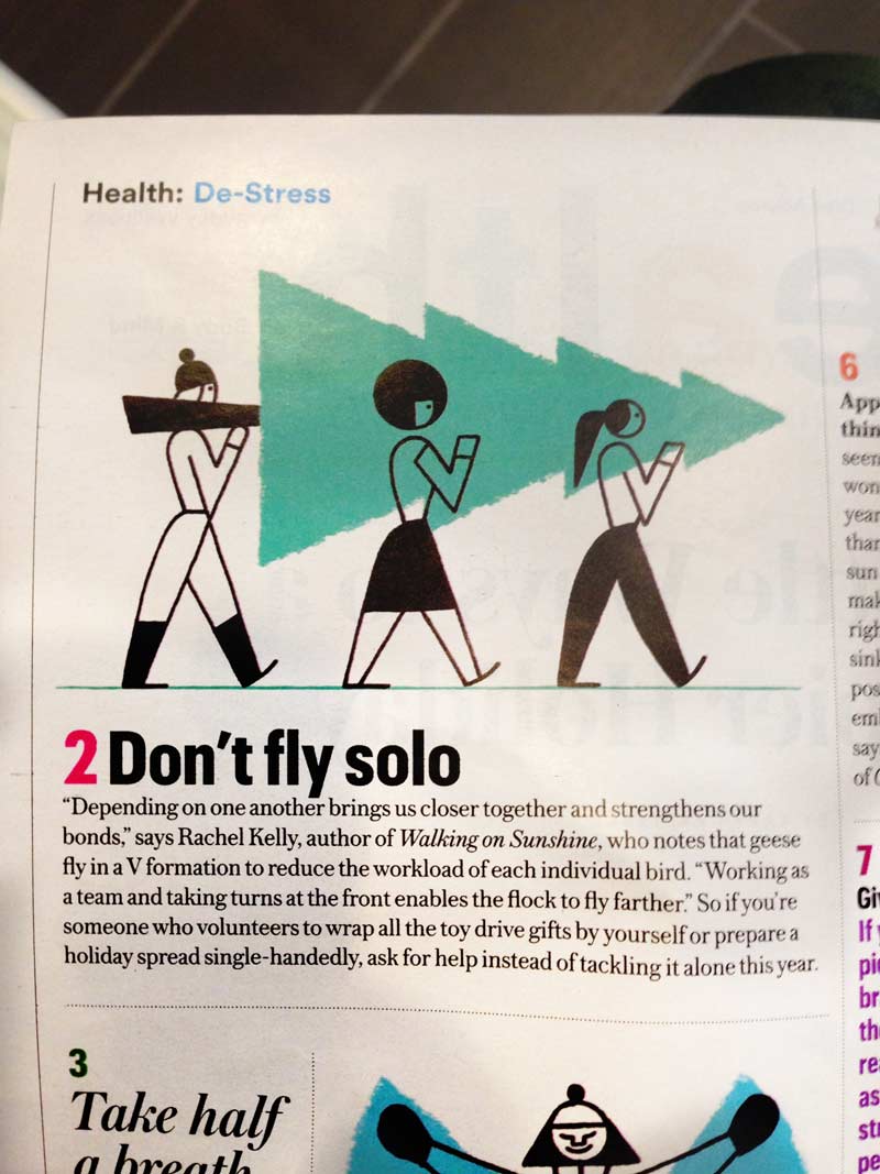 Don't fly solo, interesting times